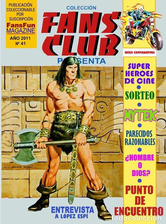 C&oacute;mics: FANSFUN MAGAZINE COLECCI&Oacute;N FANS CLUB PRESENTA NUMERO 41. LOPEZ ESPI.