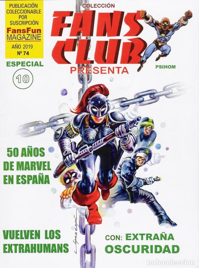 C&oacute;mics: FANSFUN MAGAZINE COLECCI&Oacute;N FANS CLUB PRESENTA NUMERO 74. LOPEZ ESPI.