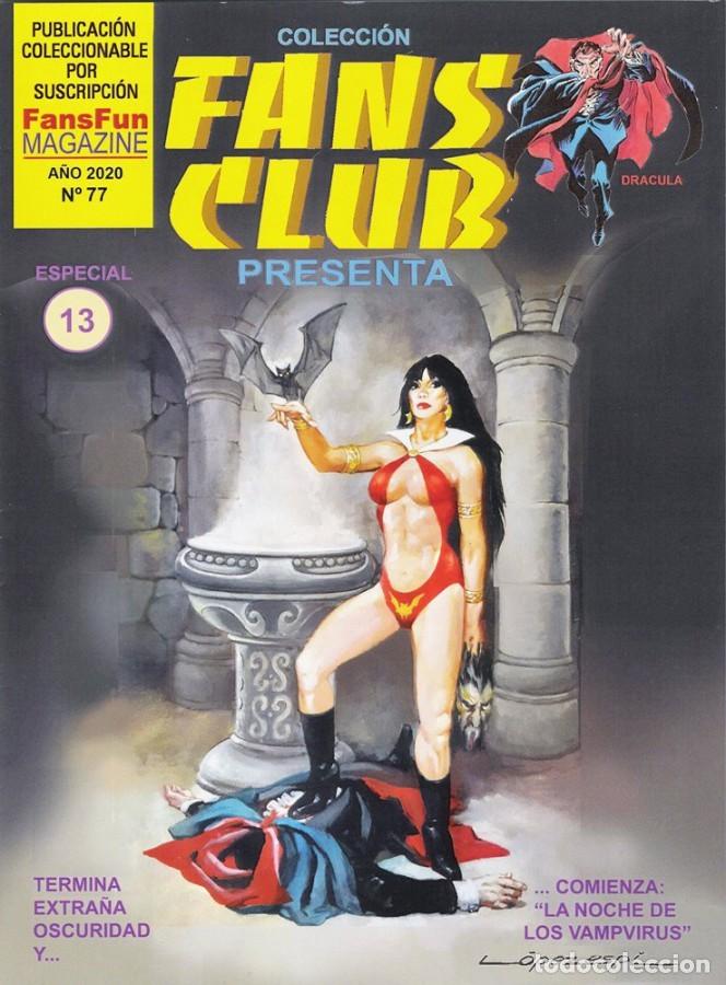 C&oacute;mics: FANSFUN MAGAZINE COLECCI&Oacute;N FANS CLUB PRESENTA NUMERO 77. LOPEZ ESPI.
