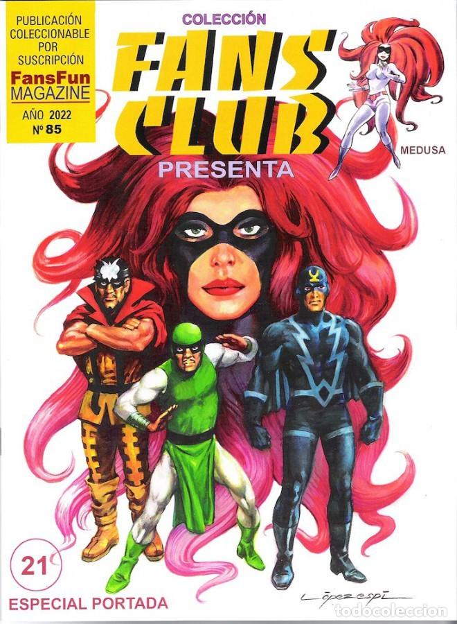 C&oacute;mics: FANSFUN MAGAZINE COLECCI&Oacute;N FANS CLUB PRESENTA NUMERO 85. LOPEZ ESPI.
