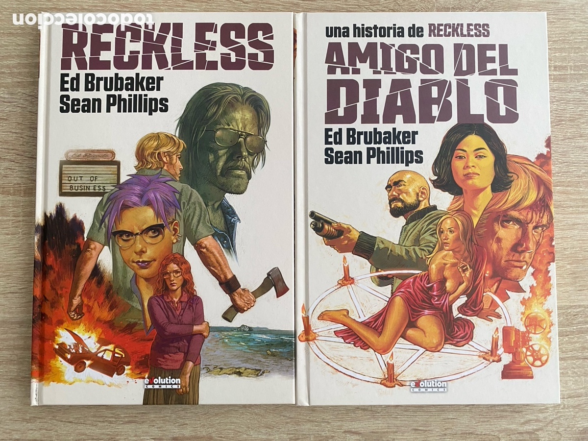 C&oacute;mics: Reckless 1 y 2-Ed Brubaker-Sean Phillips