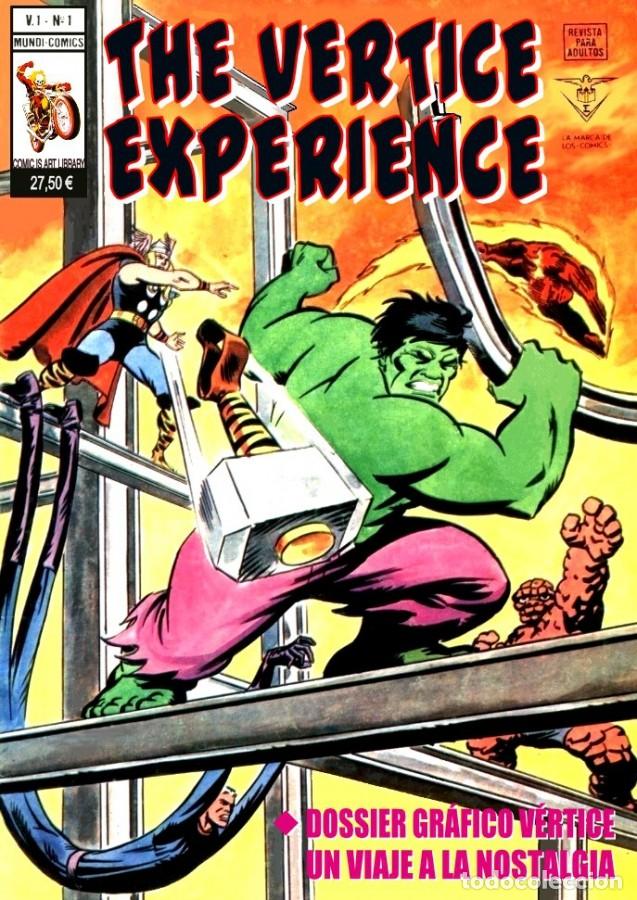C&oacute;mics: THE VERTICE EXPERIENCE DOSSIER GR&Aacute;FICO V&Eacute;RTICE. UN VIAJE A LA NOSTALGIA