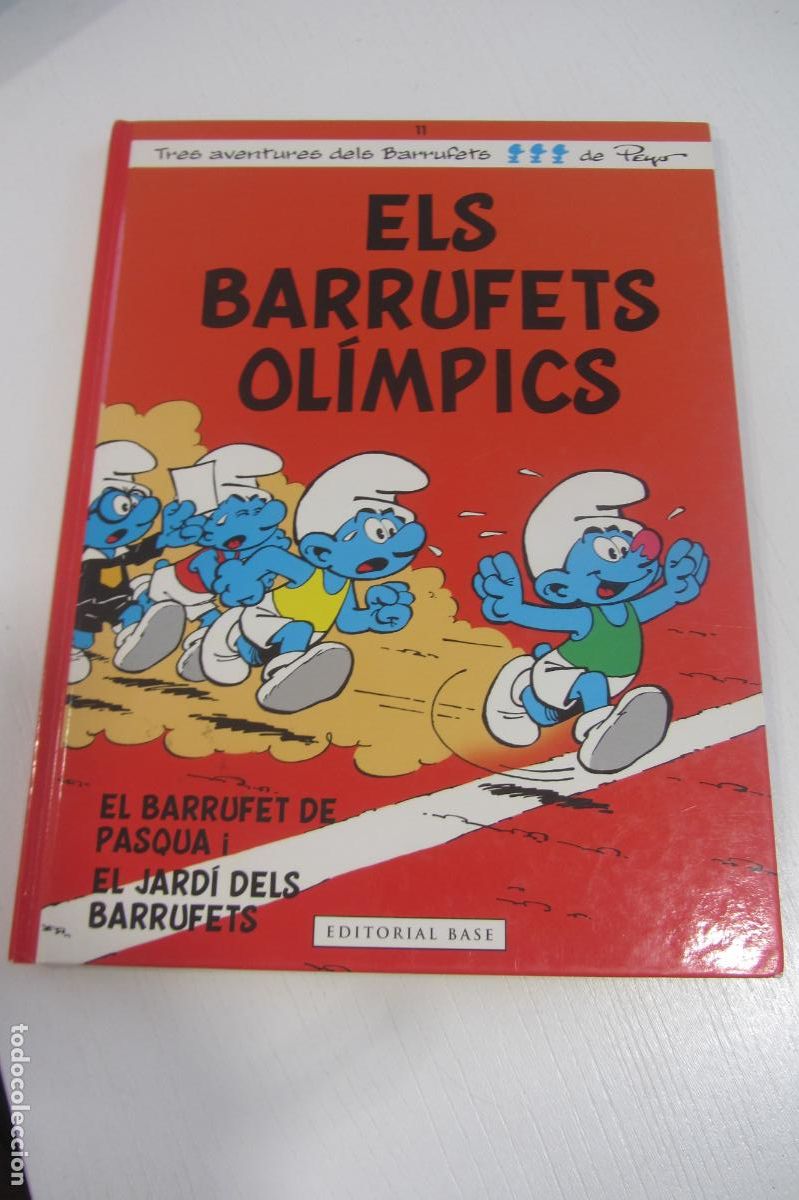 C&oacute;mics: PEYO - LOS PITUFOS : ELS BARRUFETS OL&Iacute;MPICS 11 TAPA DURA - EN CATALA DE KIOSKO ARX376