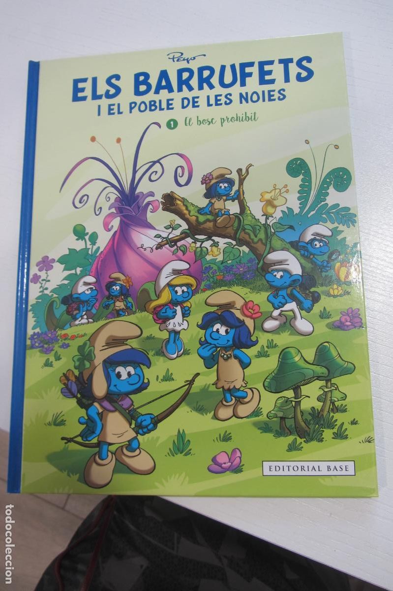 C&oacute;mics: ELS BARRUFETS I EL POBLE DE LES NOIES N&ordm; 1 EL BOSC PROHIBIT TAPA DURA EN CATALA DE KIOSKO ARX376