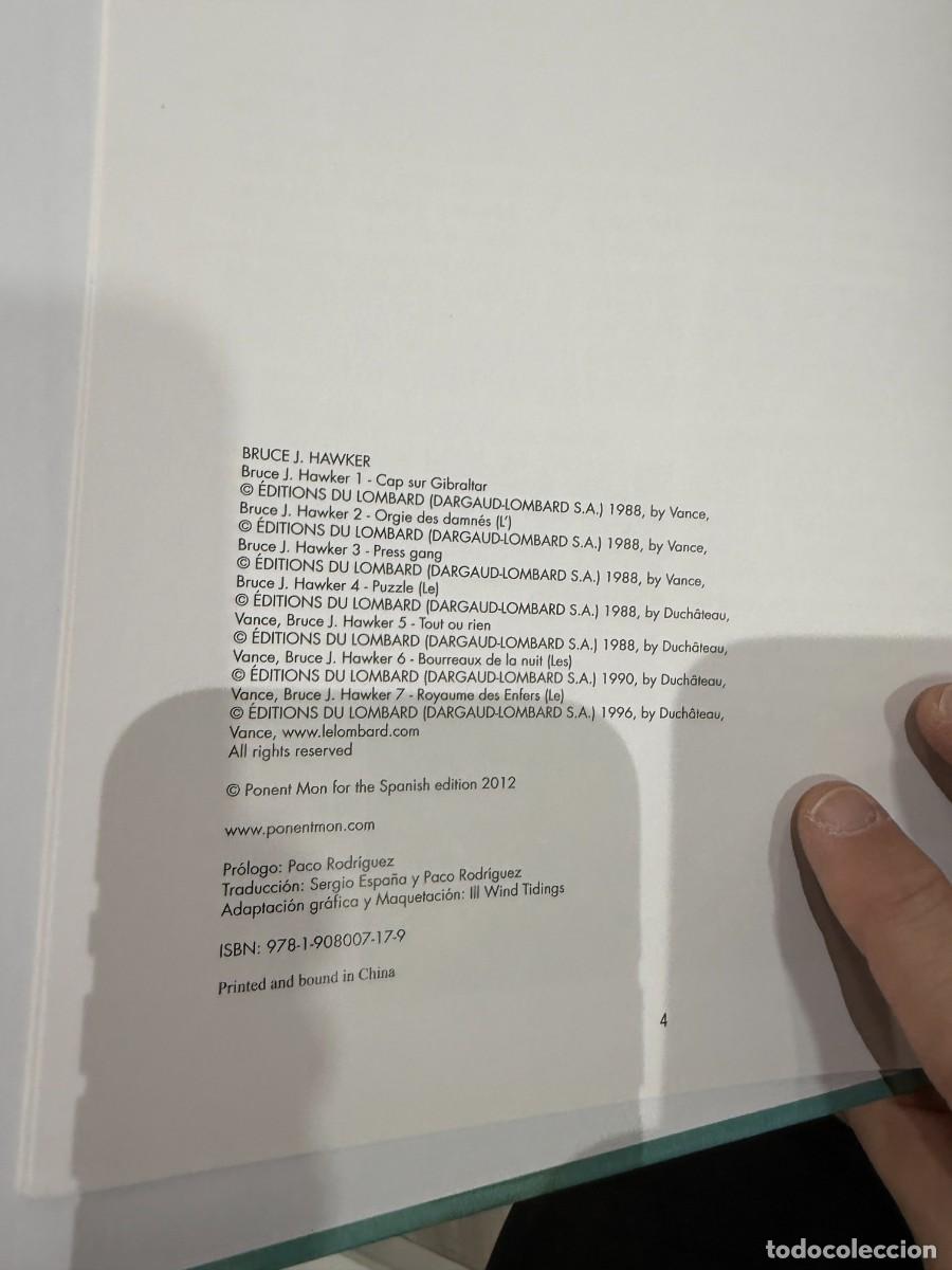 C&oacute;mics: Bruce J. Hawker &ndash; Integral - Foto 3