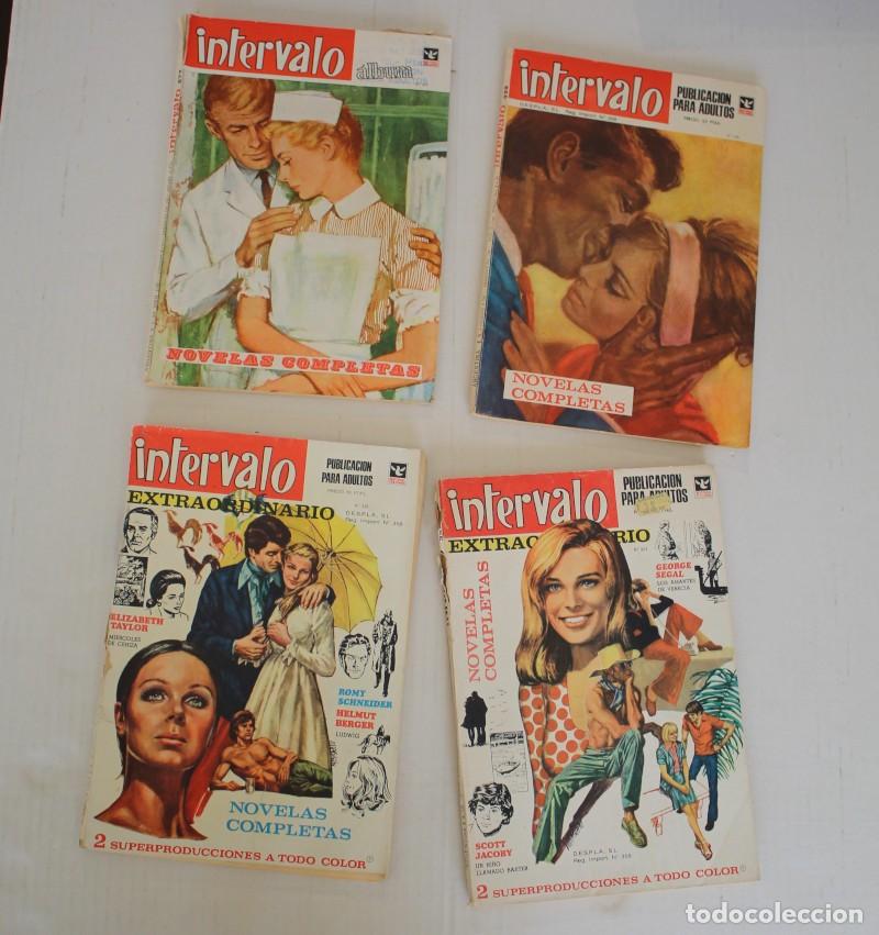 C&oacute;mics: LOTE 4 COMICS INTERVALO, COLUMBA 1974 ARGENTINA 277 339 EXTRA 329 EXTRA 323