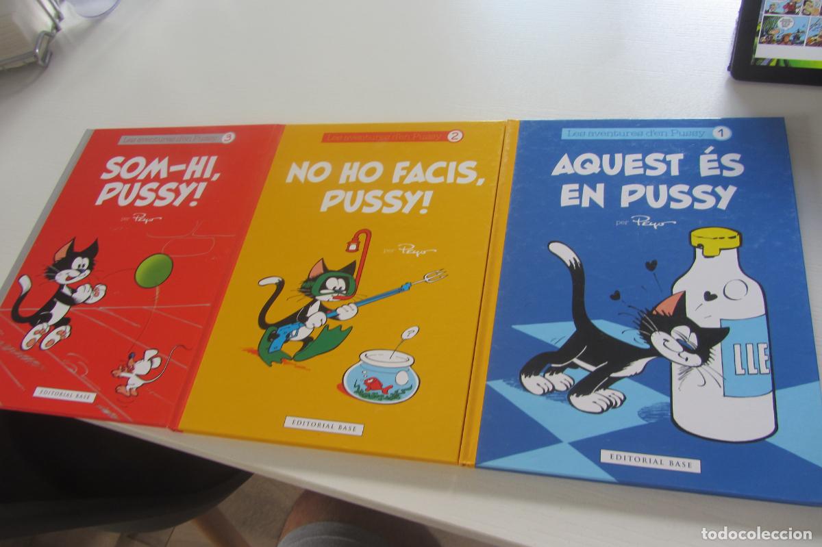 C&oacute;mics: AVENTURES DE PUSSY 1 2 3 COMPLETA PEYO BASE CATAL&Agrave; DE KIOSKO ARX376