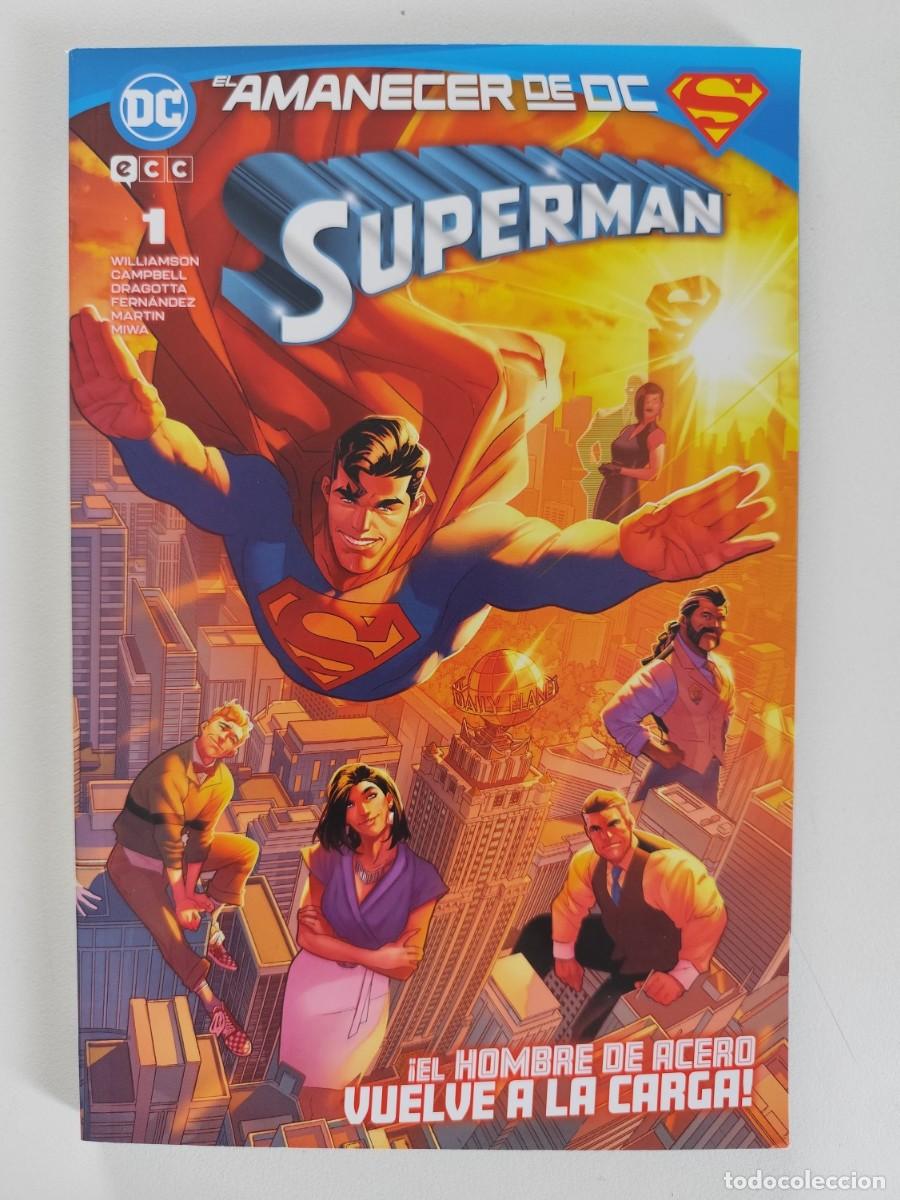 C&oacute;mics: SUPERMAN AMANECER DE DC # 1 /133 (Joshua Williamson, Jamal Campbell) ~ DC/ECC (2023)