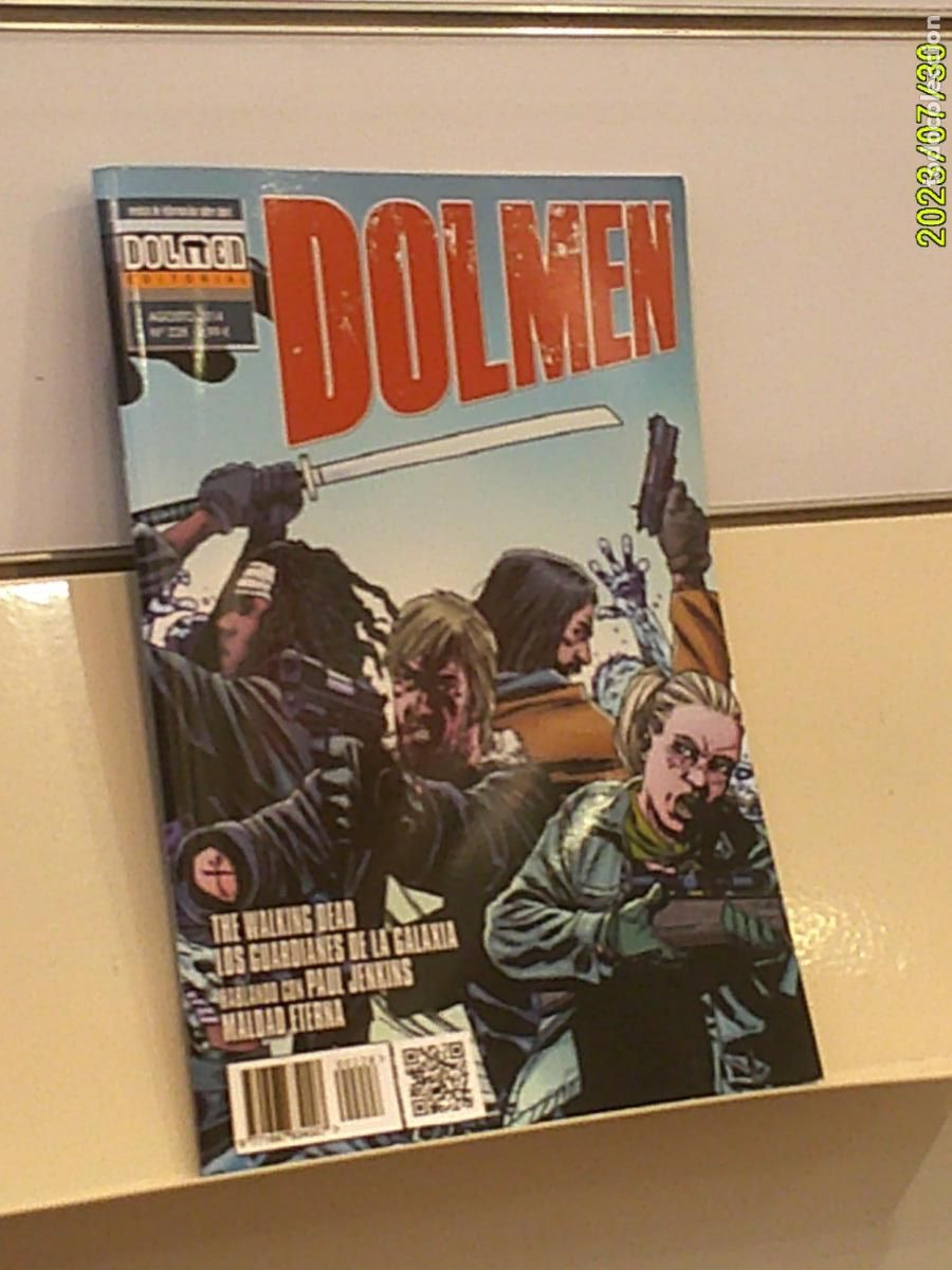 C&oacute;mics: REVISTA DOLMEN N&ordm; 228 AGOSTO 2014 HABLANDO CON PAUL JENKINS