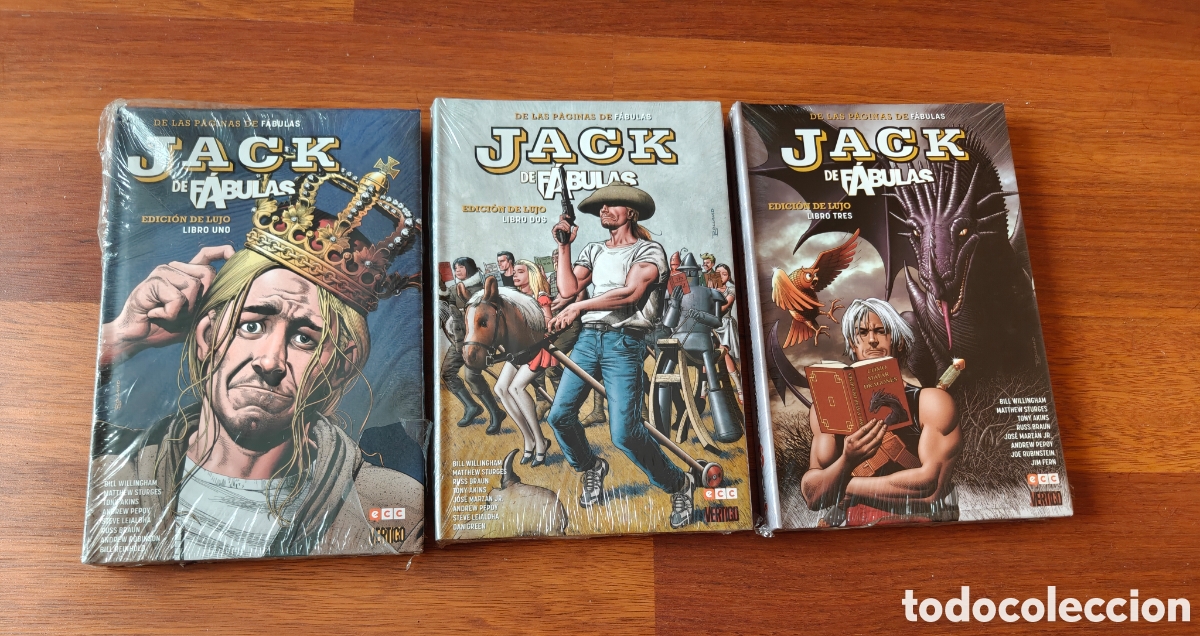 C&oacute;mics: Precintado. Colecci&oacute;n completa Integrales Jack de F&aacute;bulas. Edici&oacute;n de lujo. Bill Willingham.