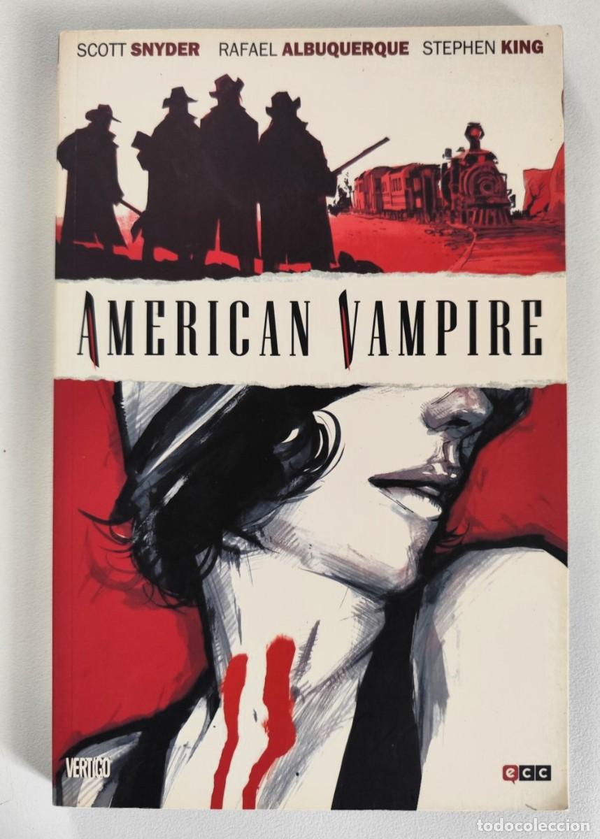 C&oacute;mics: AMERICAN VAMPIRE # 1 (Scott Snyder, Rafael Albuquerque, Stephen King) ~ VERTIGO/ECC (2013)