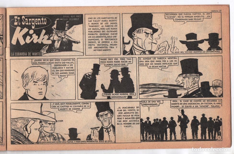 C&oacute;mics: 1955 MISTERIX # 379 KIRK, LA COBARDIA DE WAHTEE - PRATT OESTERHELD SOLANO LOPEZ - FUERTE ARGENTINO