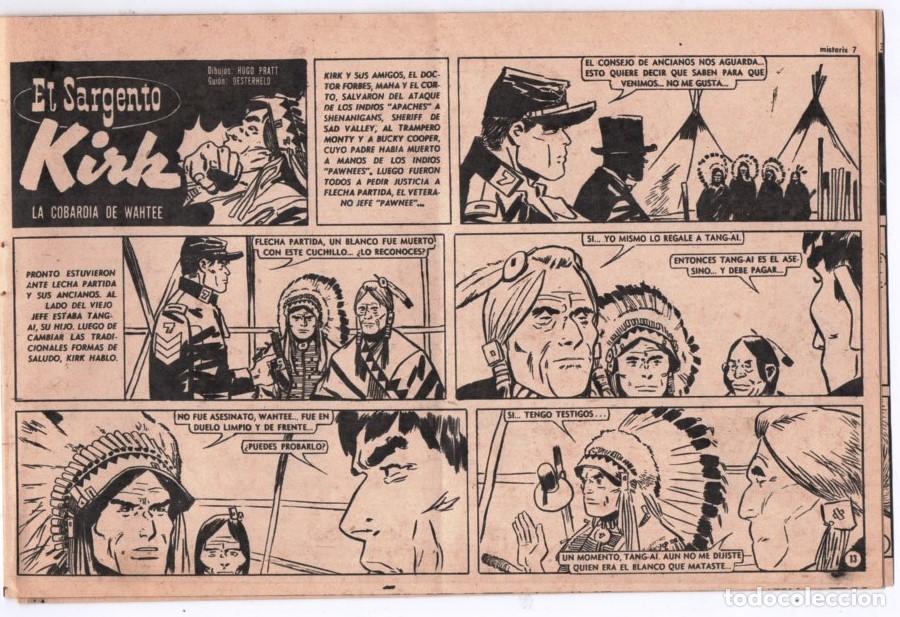 C&oacute;mics: 1955 MISTERIX # 381 KIRK, LA COBARDIA DE WAHTEE - PRATT OESTERHELD SOLANO LOPEZ - FUERTE ARGENTINO