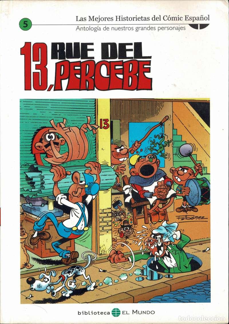 C&oacute;mics: Francisco Ib&aacute;&ntilde;ez - Las Mejores Historietas del C&oacute;mic Espa&ntilde;ol N&ordm; 5. 13 Rue del Percebe