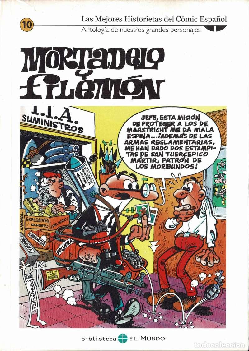 C&oacute;mics: Francisco Ib&aacute;&ntilde;ez - Las Mejores Historietas del C&oacute;mic Espa&ntilde;ol N&ordm; 10. Mortadelo y Filem&oacute;n