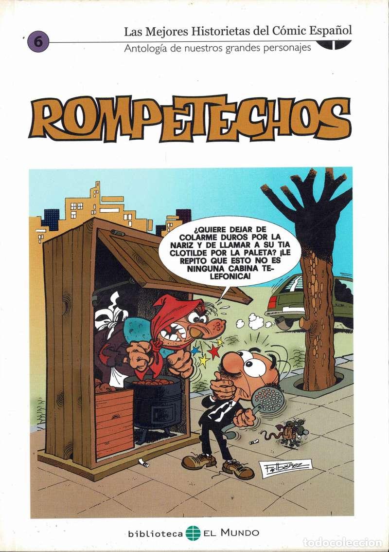 C&oacute;mics: Francisco Ib&aacute;&ntilde;ez - Las Mejores Historietas del C&oacute;mic Espa&ntilde;ol N&ordm; 6. Rompetechos