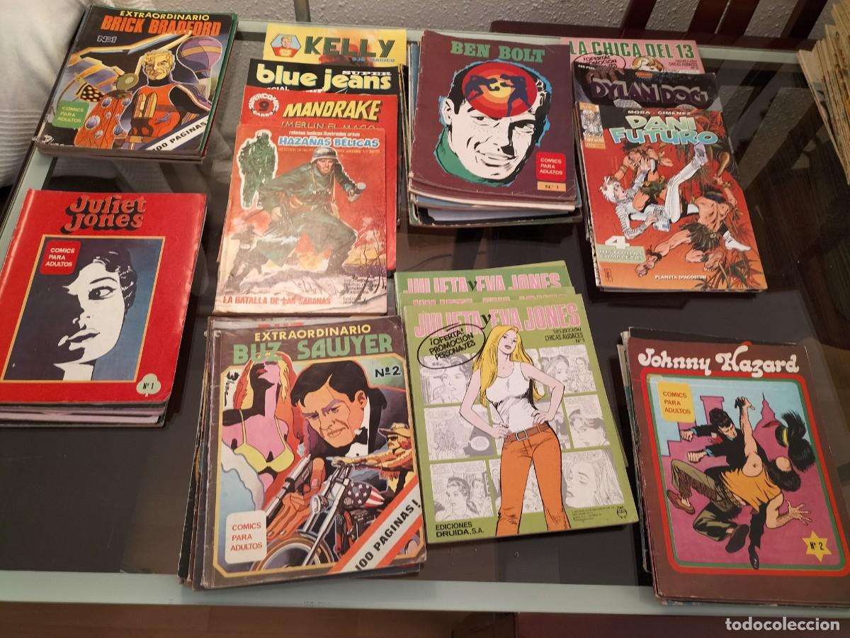 C&oacute;mics: comics diversos: Juliet Jones, Buzz Sawyer, Ben Bolt, TBO, Star Wars...