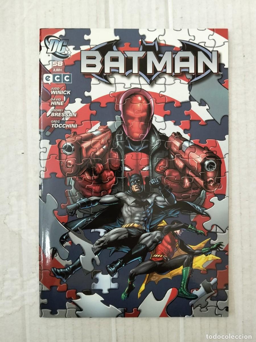 C&oacute;mics: BATMAN n&ordm; 58. Winick, Hine, Bressan, Tocchini. ECC