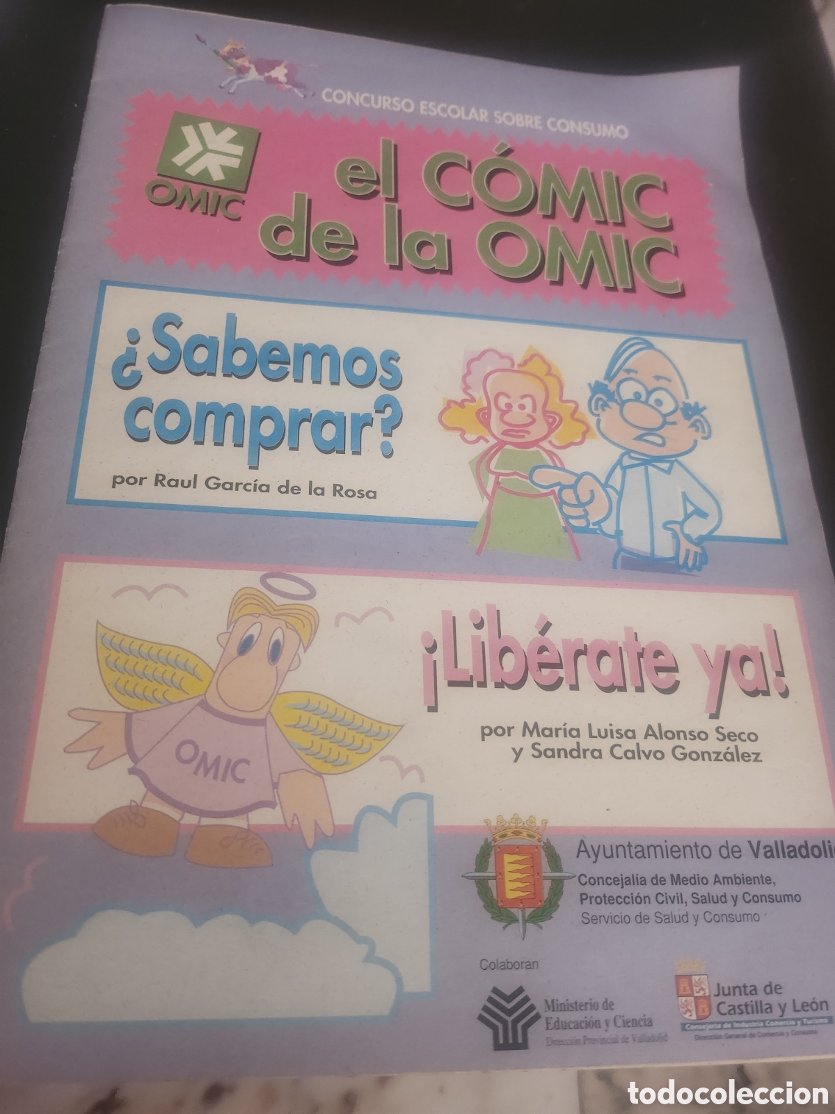 C&oacute;mics: El c&oacute;mic de la Omic , concurso escolar