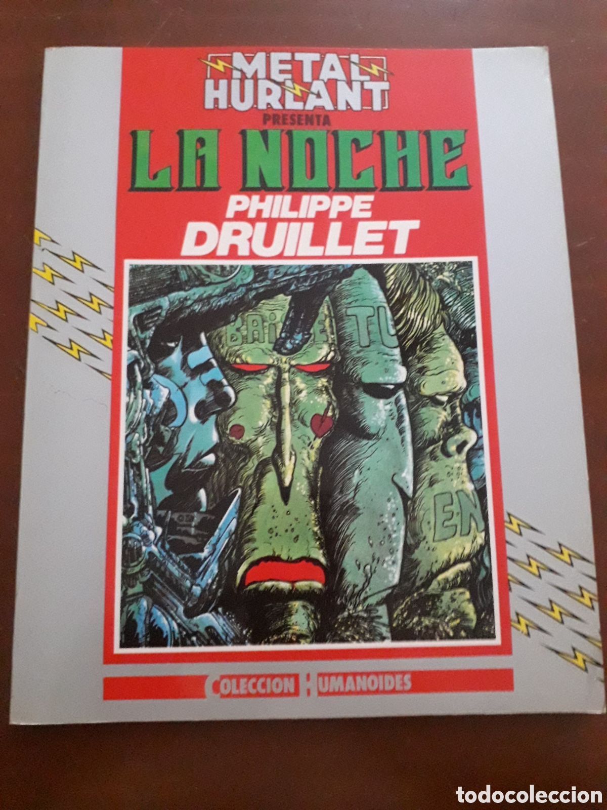 C&oacute;mics: LA NOCHE. PHILIPPE DRUILLET. COLECCI&Oacute;N HUMANOIDES. EXCELENTE ESTADO