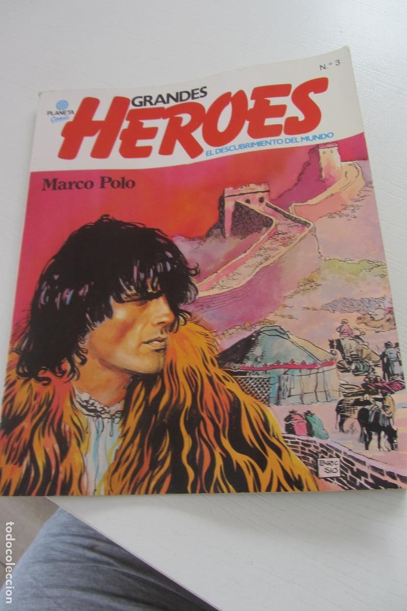 Fumetti: GRANDES H&Eacute;ROES. N&ordm; 3. MARCO POLO.EL DESCUBRIMIENTO DEL MUNDO.ENRIC SI&Oacute;.PLANETA COMIC. ARX379