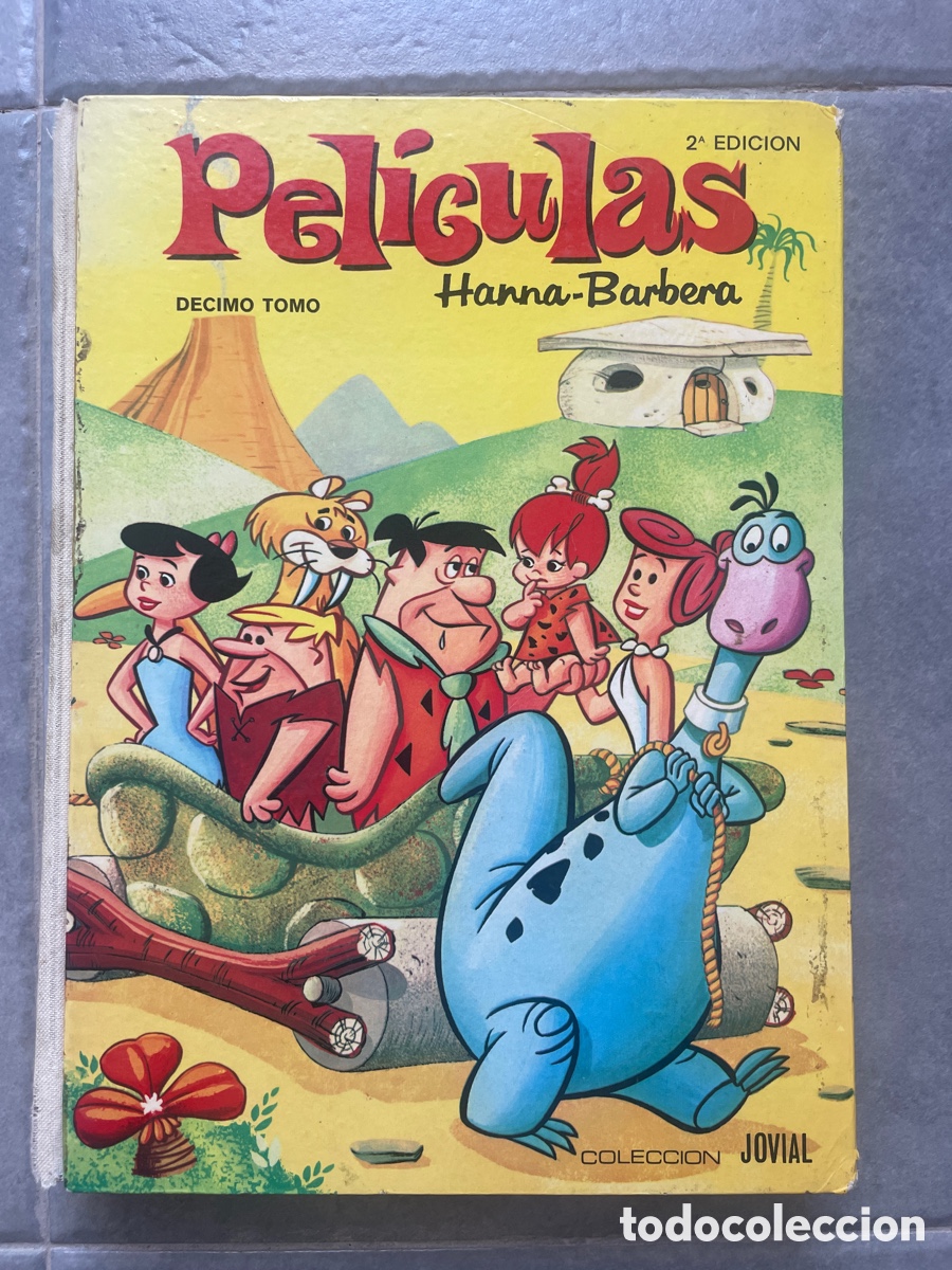 C&oacute;mics: Pel&iacute;culas. Colecci&oacute;n jovial. Hanna-Barbera. 10&ordm; tomo. A&ntilde;o 1970.