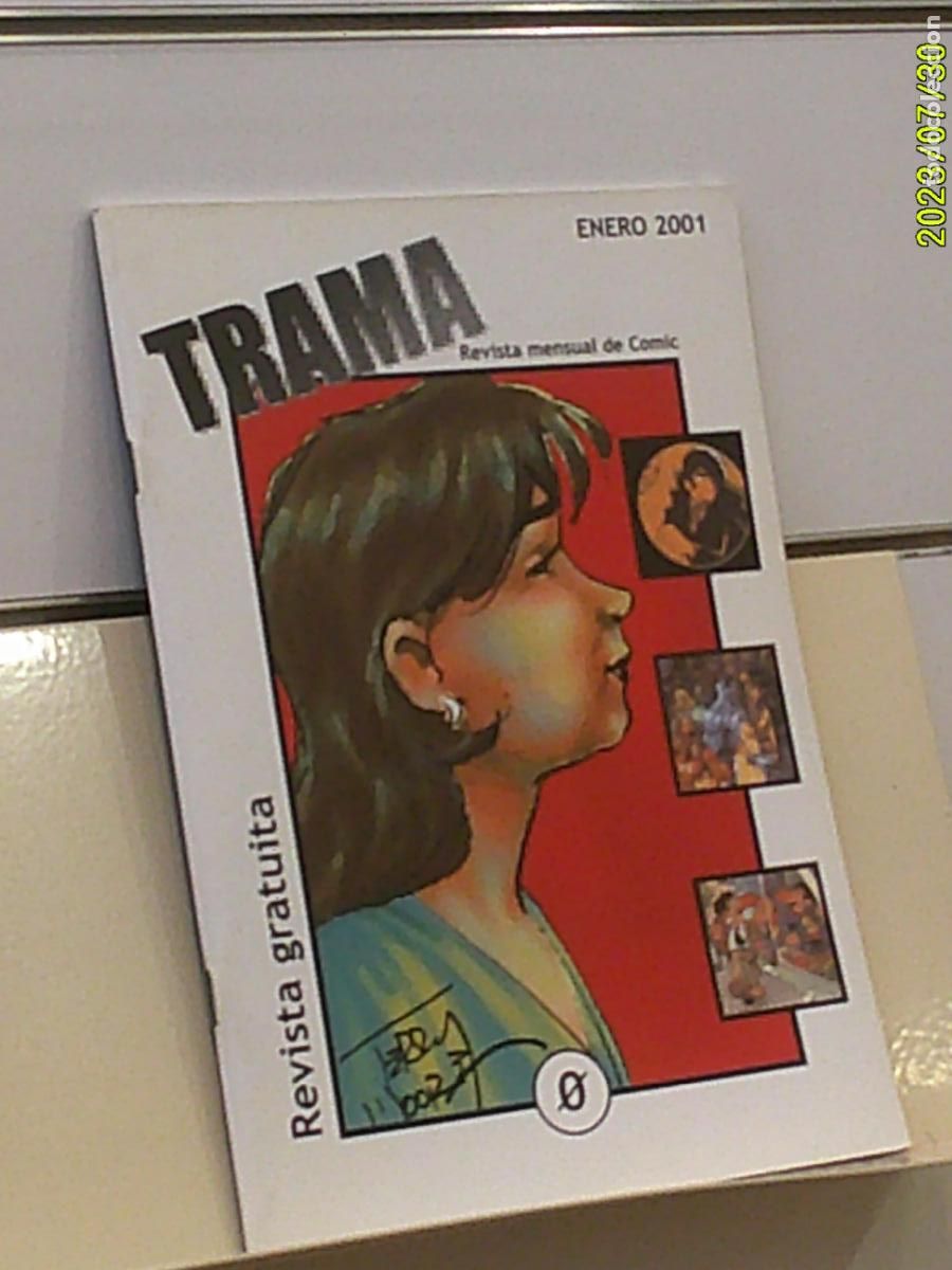 C&oacute;mics: REVISTA SOBRE COMIC TRAMA N&ordm; 0 ENERO 2001 - ASTIBERRI