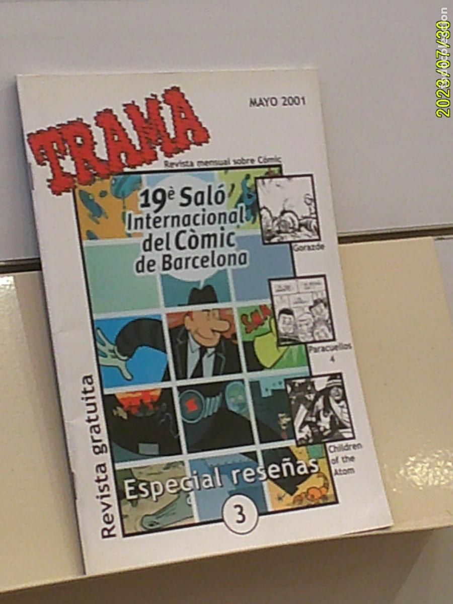 C&oacute;mics: REVISTA SOBRE COMIC TRAMA N&ordm; 3 MAYO 2001 - ASTIBERRI