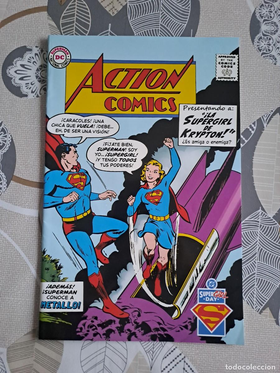 C&oacute;mics: Superman day, Action comics, adventure comics, Panini en perfecto estado