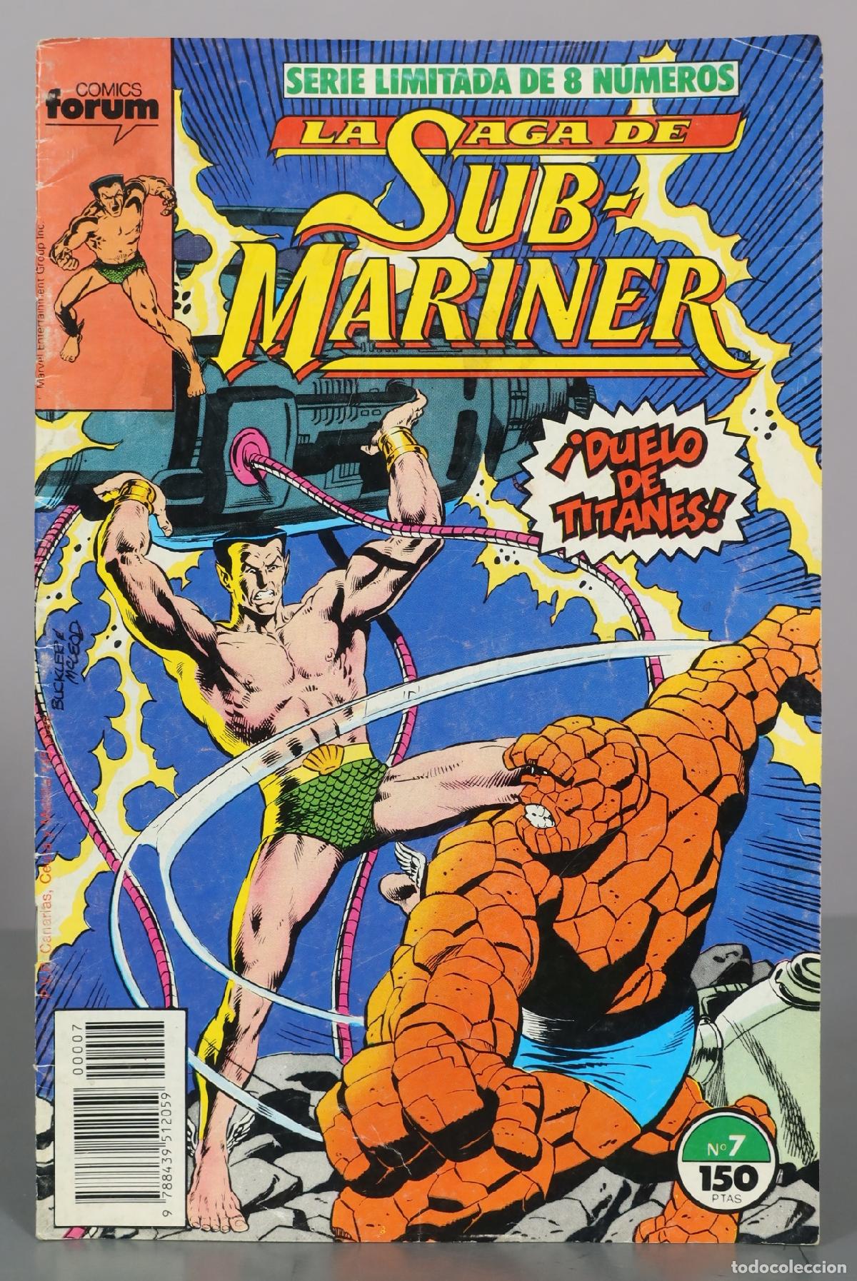 Comics: La Saga de Sub-Mariner N&ordm; 7 - &iexcl;Duelo de Titanes! - Comics Forum