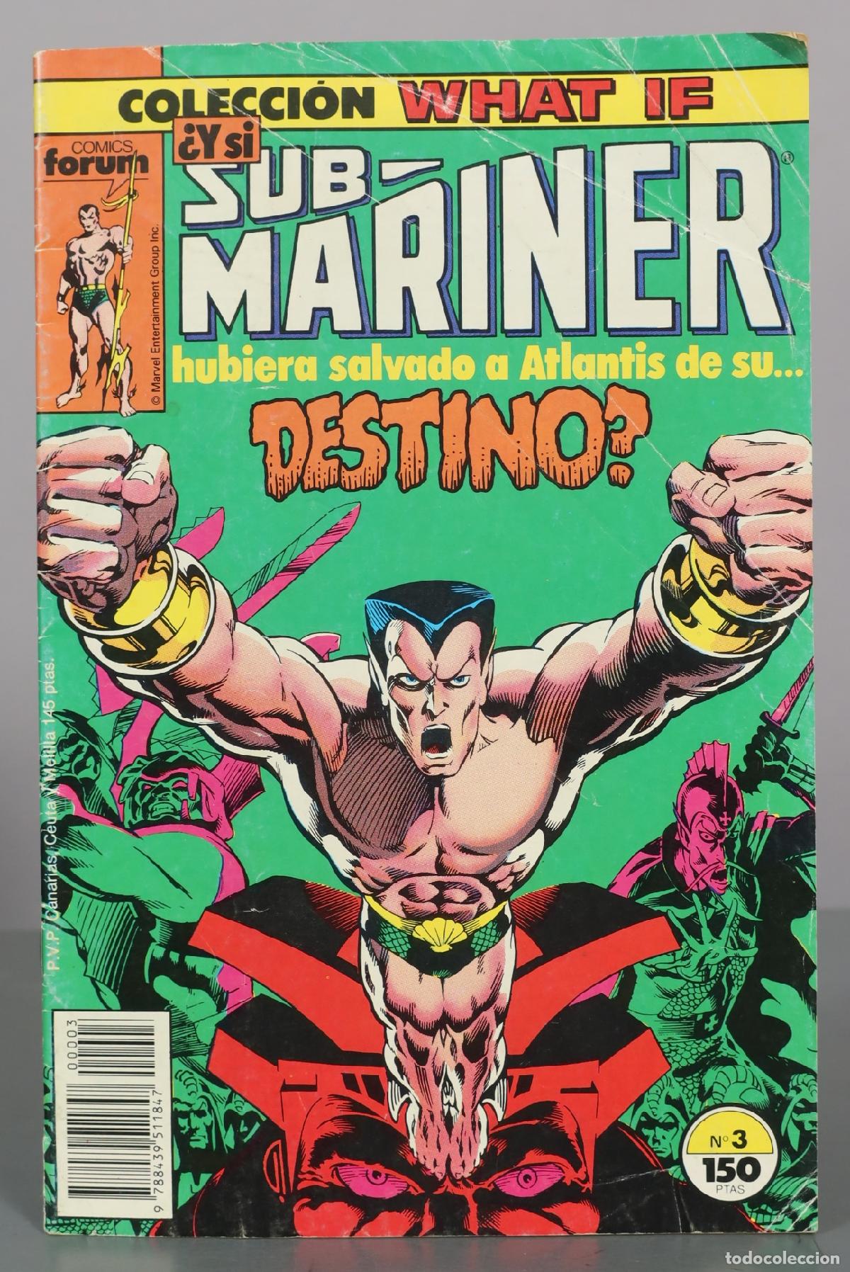 Comics : Colecci&oacute;n What If N&ordm; 3 - &iquest;Y si Sub-Mariner hubiera salvado a Atlantis de su destino? - Comics Forum