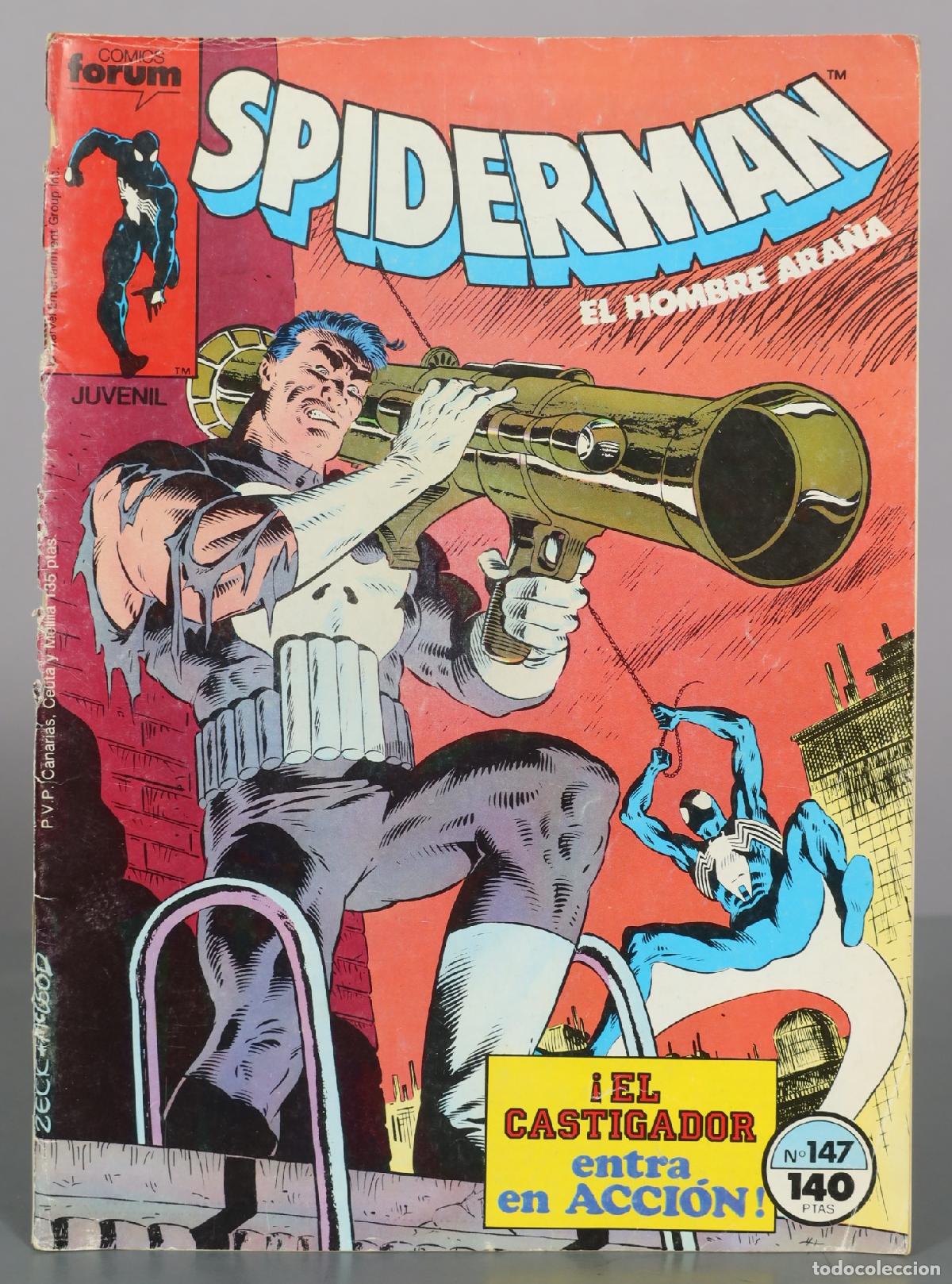 C&oacute;mics: Spiderman: El Hombre Ara&ntilde;a - N&ordm; 147 - &iexcl;El Castigador entra en acci&oacute;n! - Comics Forum