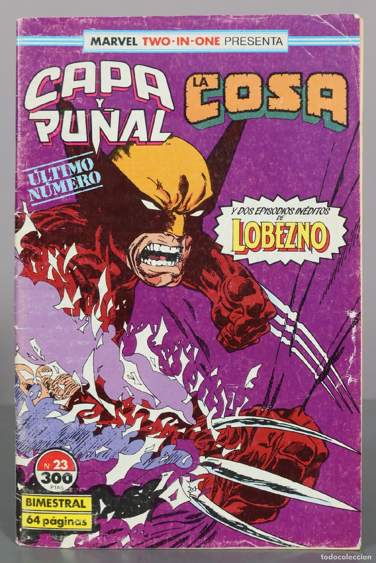 C&oacute;mics: Marvel Two-In-One: Capa y Pu&ntilde;al / La Cosa - N&ordm; 23