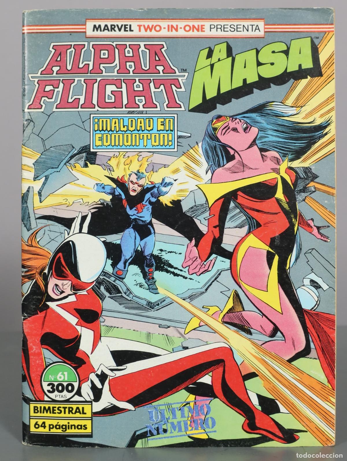 C&oacute;mics: Marvel Two-In-One Presenta: Alpha Flight / La Masa - N&ordm; 61