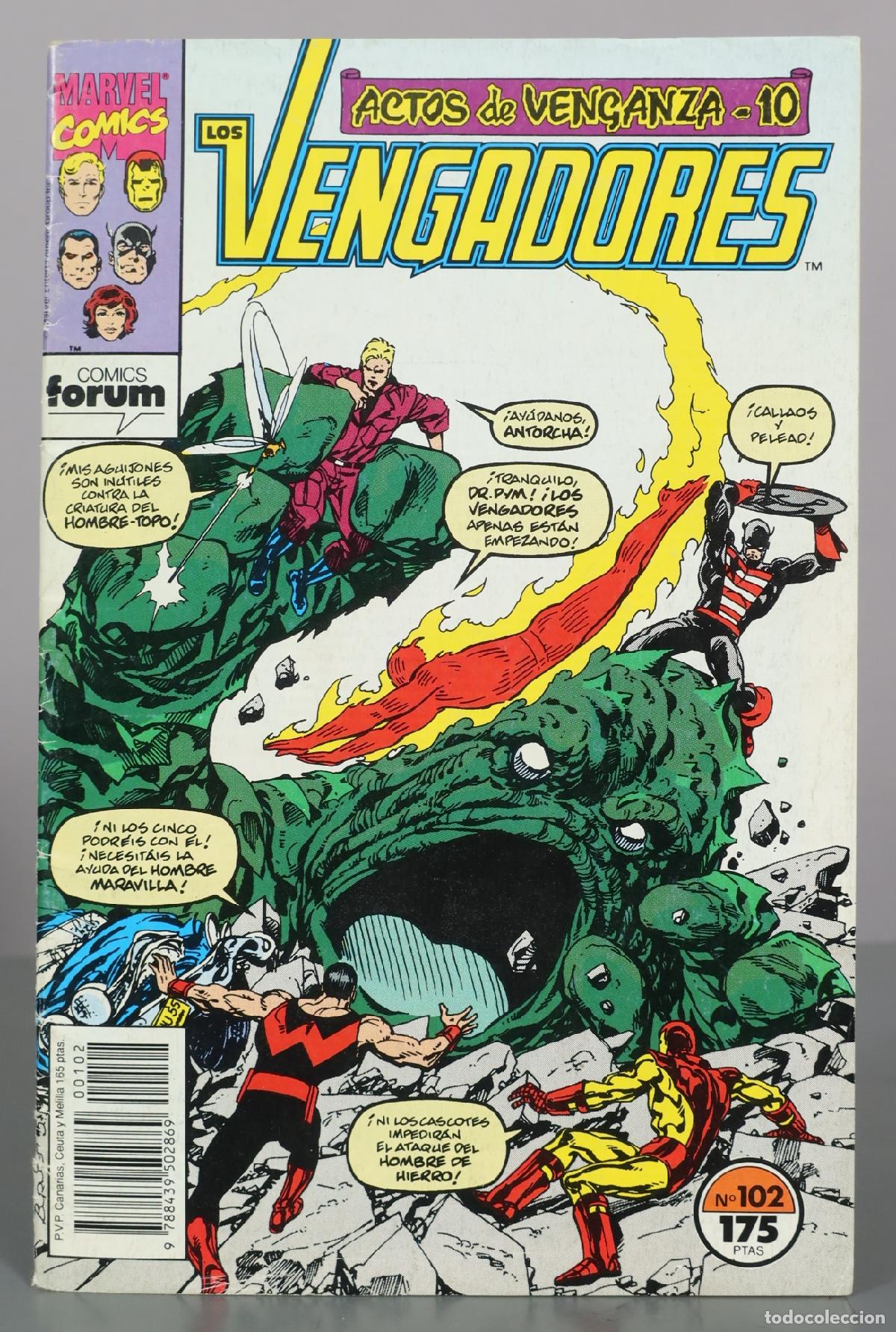C&oacute;mics: Los Vengadores - Actos de Venganza - N&ordm; 102 - Comics Forum