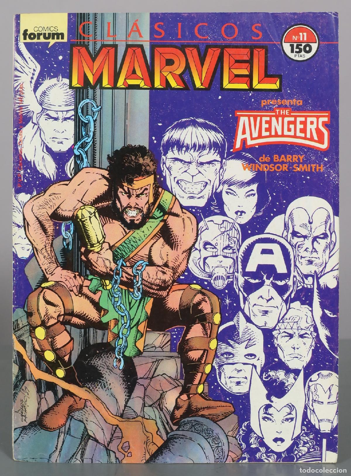 C&oacute;mics: Cl&aacute;sicos Marvel N&ordm; 11 - The Avengers - Barry Windsor-Smith - Comics Forum