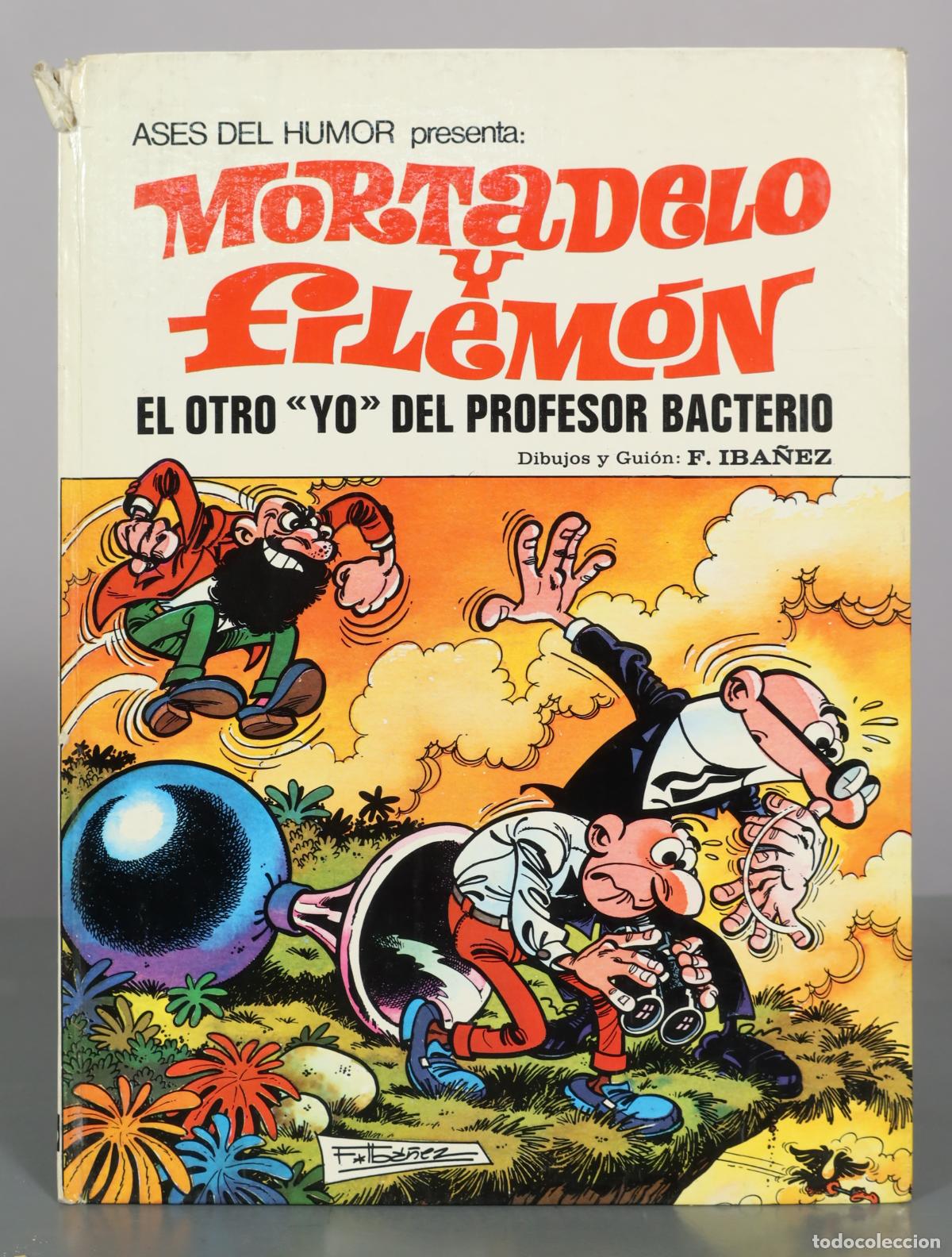 Comics: El otro yo del profesor Bacterio - Mortadelo y Filem&oacute;n - Francisco Ib&aacute;&ntilde;ez - Editorial Bruguera