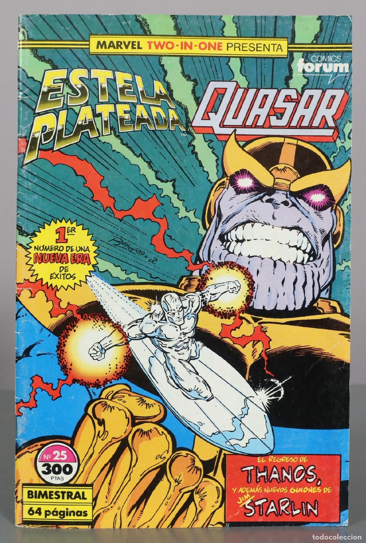 C&oacute;mics: Marvel Two-in-One: Estela Plateada / Quasar - N&ordm; 25 - Comics Forum