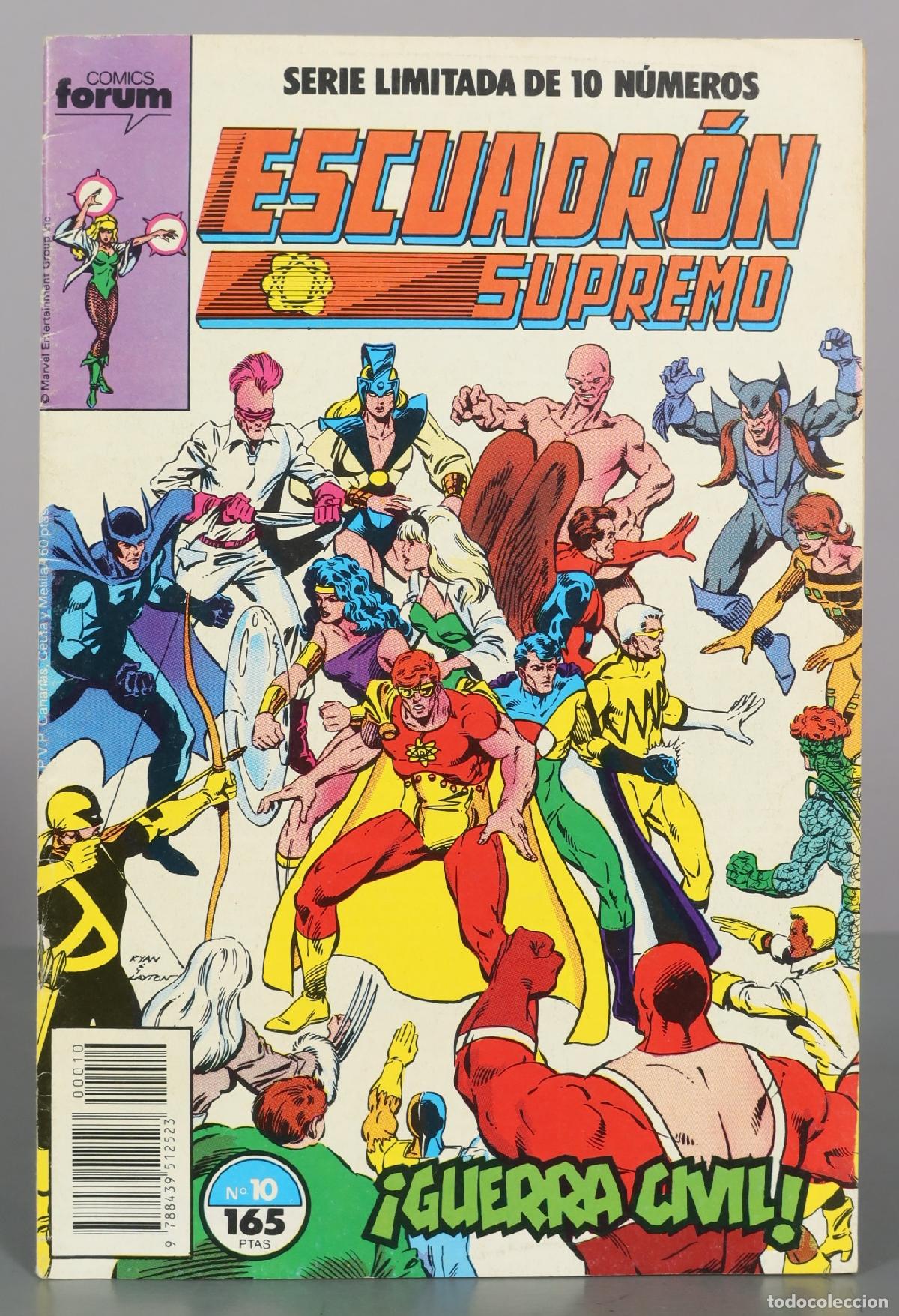 C&oacute;mics: Escuadr&oacute;n Supremo - N&ordm; 10: &iexcl;Guerra Civil! - Comics Forum