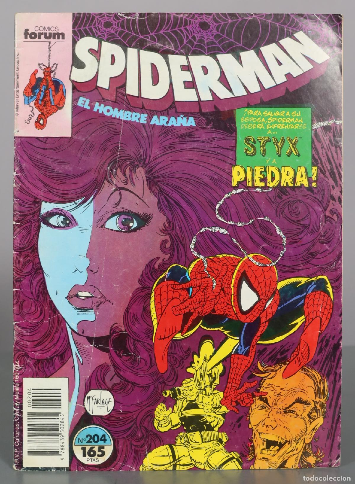 C&oacute;mics: Spiderman: El Hombre Ara&ntilde;a - N&ordm; 204 - Todd McFarlane - Comics Forum
