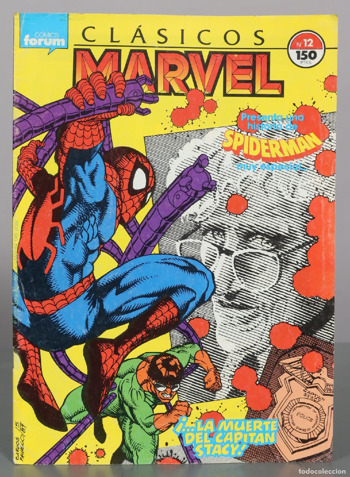 C&oacute;mics: Cl&aacute;sicos Marvel N&ordm; 12 - Spiderman: &iexcl;...La Muerte del Capit&aacute;n Stacy! - Comics Forum