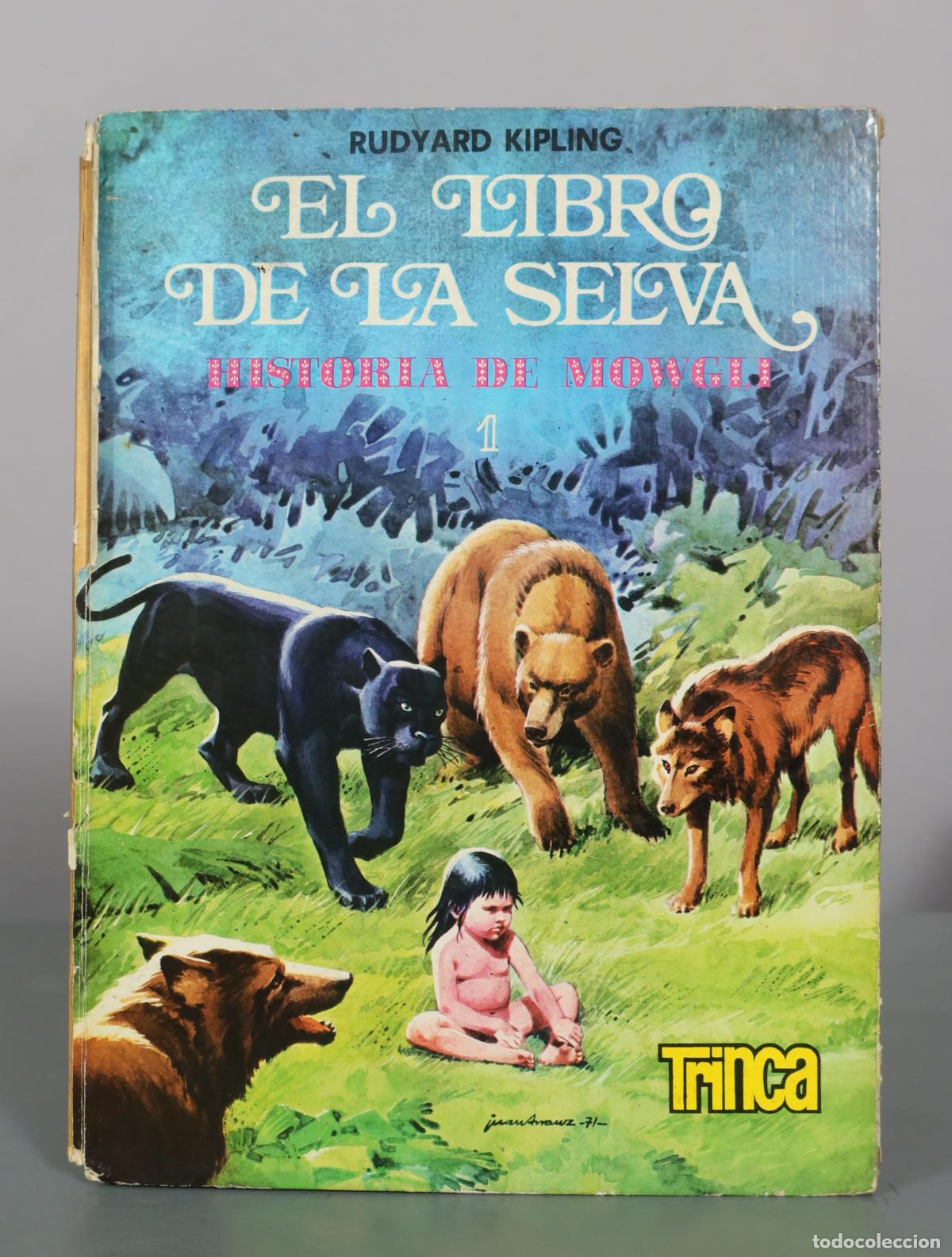 C&oacute;mics: El Libro de la Selva: Historia de Mowgli 1 - Rudyard Kipling, Juan Arranz - Editorial Doncel