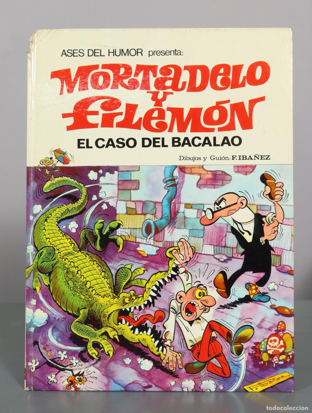 C&oacute;mics: Mortadelo y Filem&oacute;n: El caso del bacalao - Francisco Ib&aacute;&ntilde;ez - Editorial Bruguera