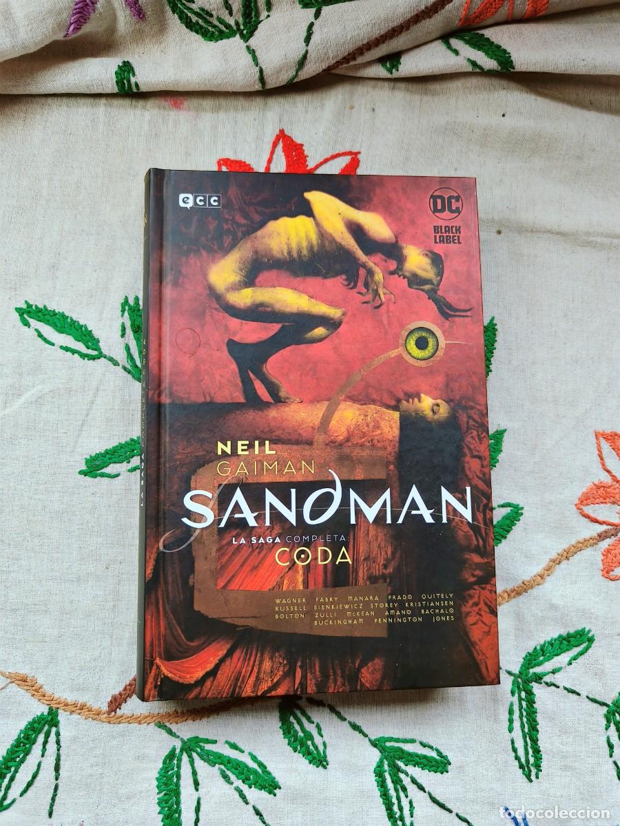 C&oacute;mics: Sandman Coda. La Saga Completa. Neil Gaiman. ECC. DC Black Label. Est&aacute; como nuevo.