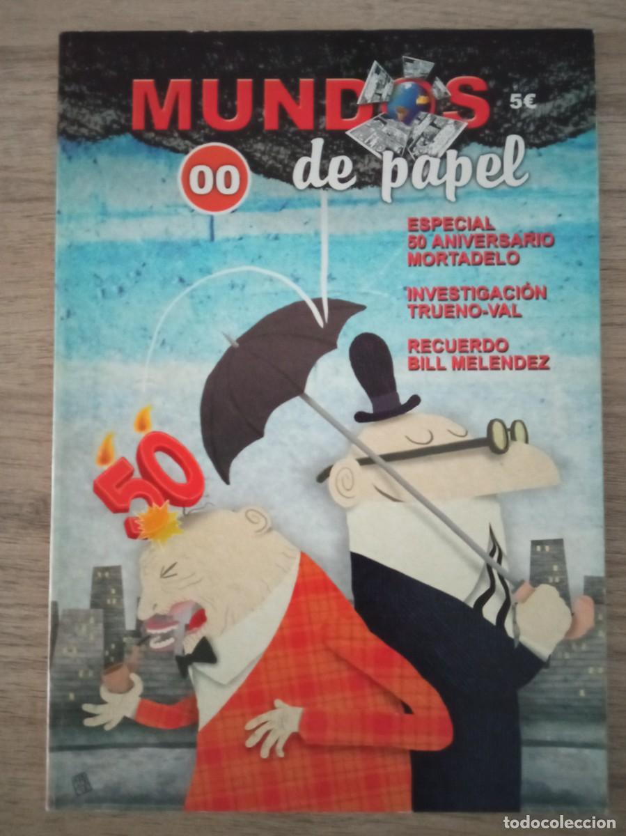 C&oacute;mics: MUNDO DE PAPEL N&ordm; 00, ESPECIAL 50 ANIVERSARIO MORTADELO