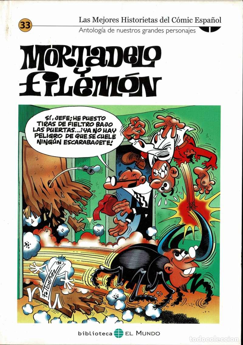 C&oacute;mics: Francisco Ib&aacute;&ntilde;ez - Las Mejores Historietas del C&oacute;mic Espa&ntilde;ol N&ordm; 33. Mortadelo y Filem&oacute;n