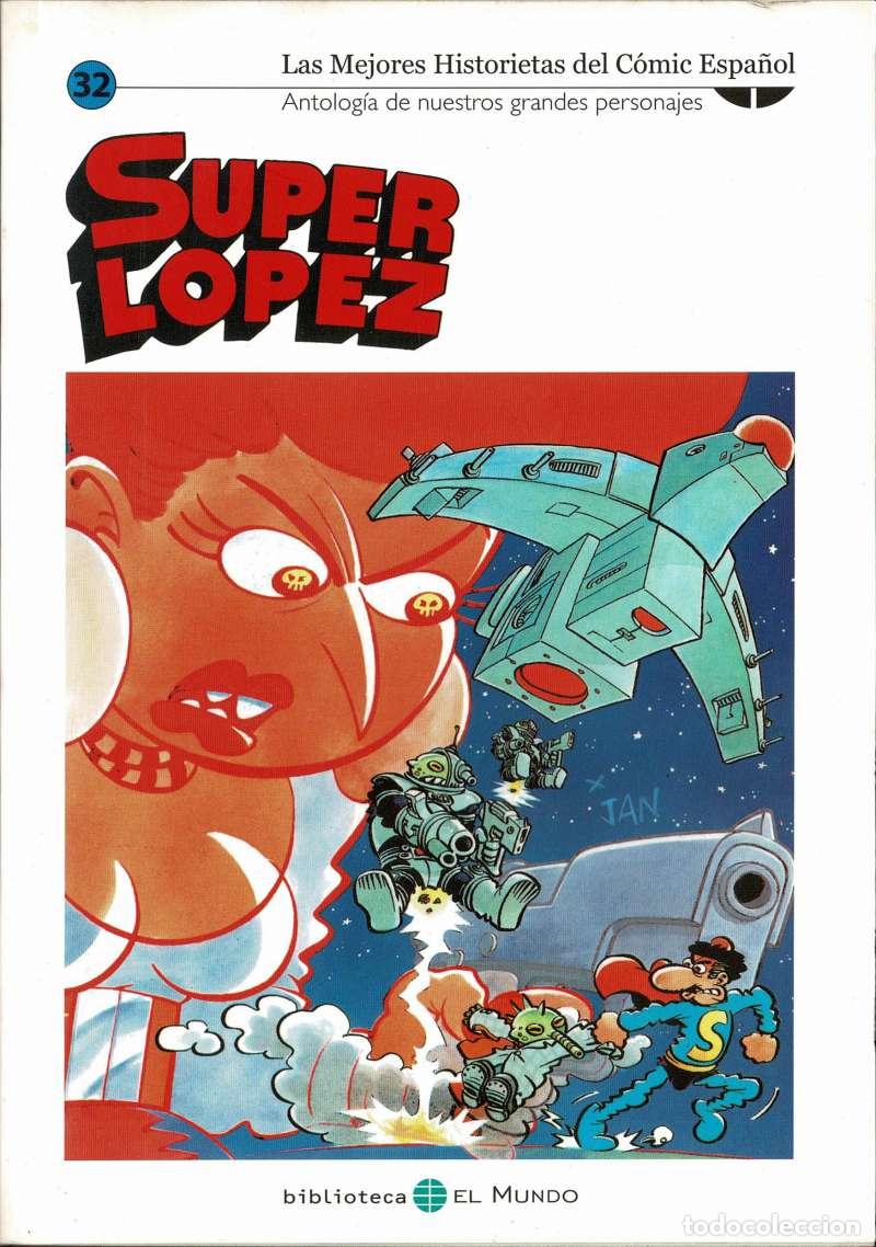 C&oacute;mics: Jan - Las Mejores Historietas del C&oacute;mic Espa&ntilde;ol N&ordm; 32. Superl&oacute;pez