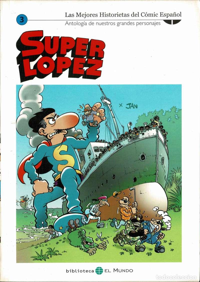 C&oacute;mics: Jan - Las Mejores Historietas del C&oacute;mic Espa&ntilde;ol N&ordm; 3. Superl&oacute;pez