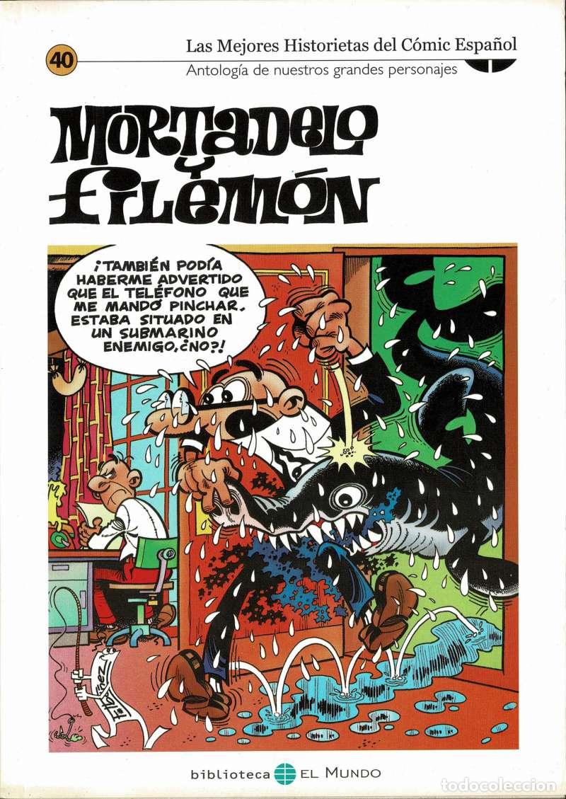 C&oacute;mics: Francisco Ib&aacute;&ntilde;ez - Las Mejores Historietas del C&oacute;mic Espa&ntilde;ol N&ordm; 40. Mortadelo y Filem&oacute;n