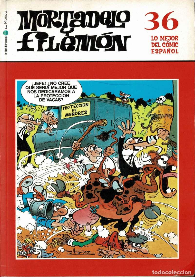 C&oacute;mics: Francisco Ib&aacute;&ntilde;ez - Las Mejores Historietas del C&oacute;mic Espa&ntilde;ol N&ordm; 36. Mortadelo y Filem&oacute;n